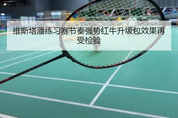 维斯塔潘练习赛节奏强势红牛升级包效果再受检验