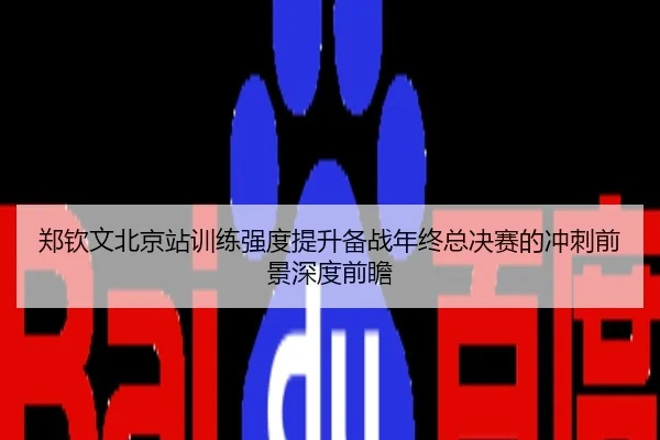 郑钦文北京站训练强度提升备战年终总决赛的冲刺前景深度前瞻